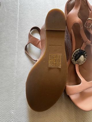 Sandalias Emporio Armani beige 38