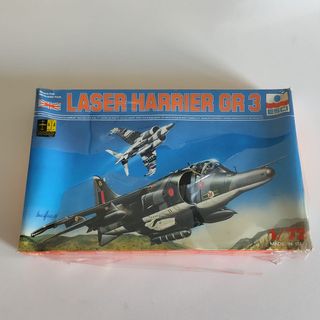 Modellino Aereo Laser Harrier GR3 1/72