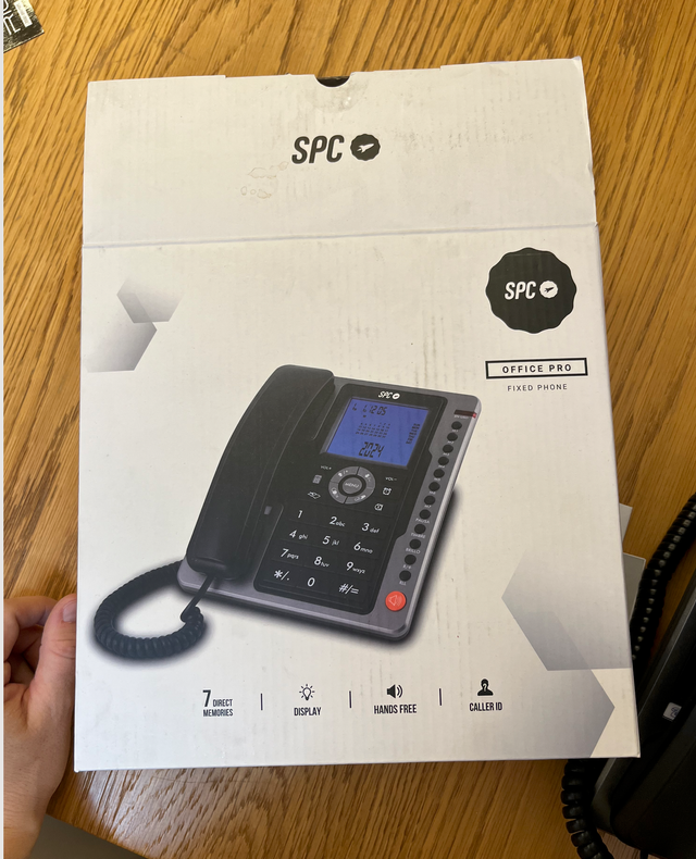 6 Teléfonos Fijos SPC - Impecables