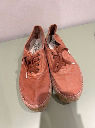 Alpargatas Natural World - Rojo coral