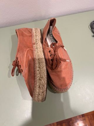 Alpargatas Natural World - Rojo coral