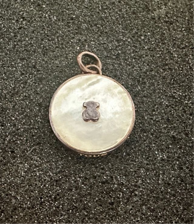 Colgante Tous Plata Perla