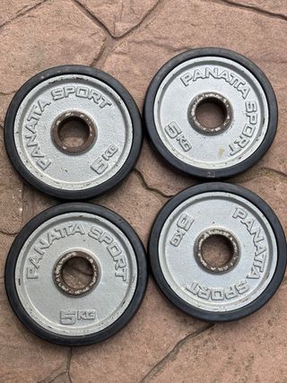 Discos olimpicos 20kg Panatta Sport