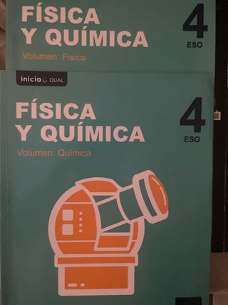 Inicia Física y Química 4.º ESO. Libro del alum...