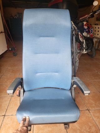 Asiento furgoneta azul