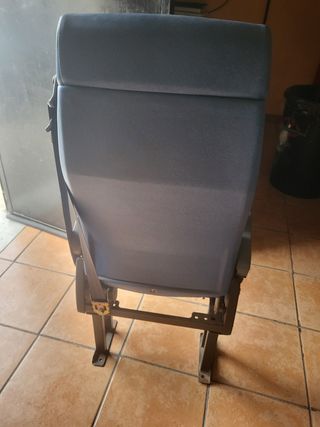 Asiento furgoneta azul