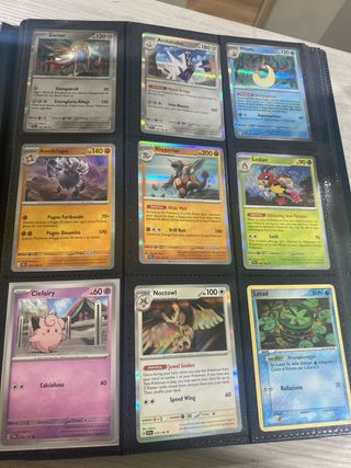 Carte Pokemon + album piu 20 a sorpresa 