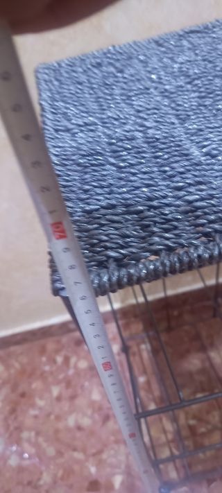 Estantería metálica gris - 3 niveles