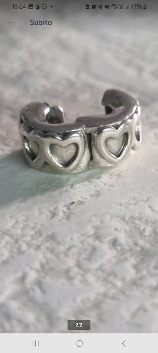Charm Pandora Cuore Argento