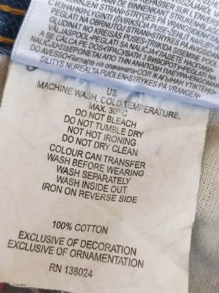 Bermudas vaqueros XL Smog