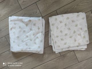 Lenzuola Matrimoniali Flanella - Beige/Bianco
