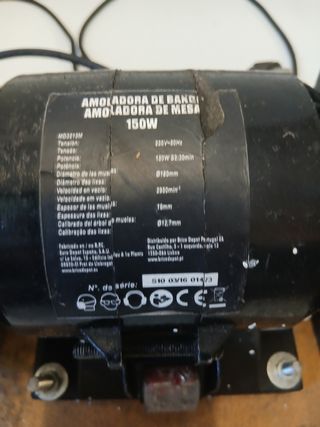 Amoladora de banco 150W