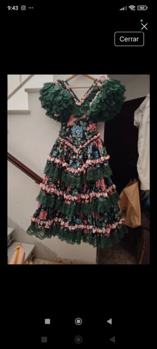 Vestido Flamenca Vintage