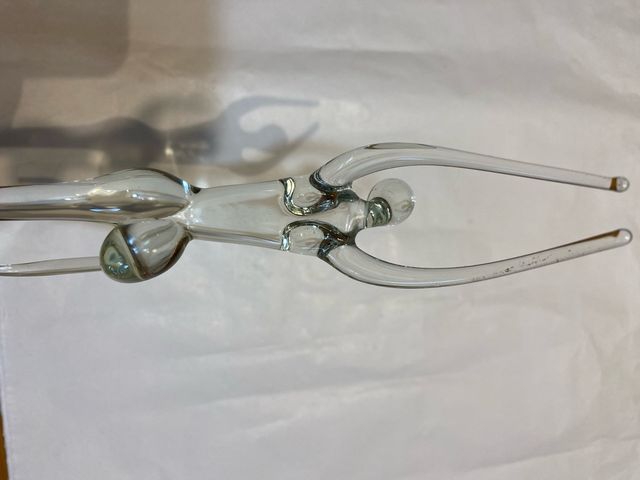 Escultura cristal mujer - Artesanal