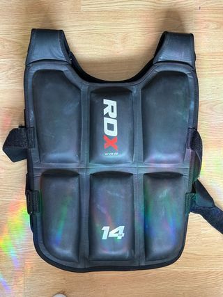 Chaleco lastre RDX 14kg - boxeo