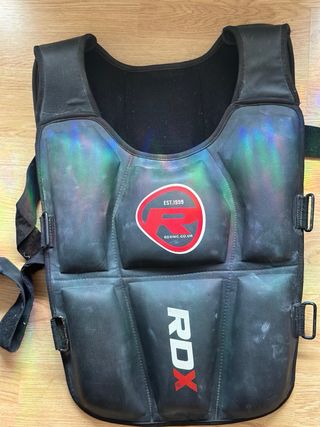 Chaleco lastre RDX 14kg - boxeo