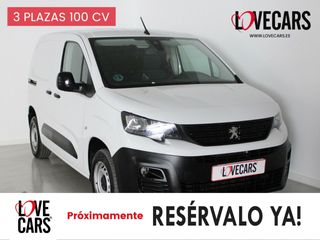 Peugeot Partner PRO Standard 600kg BlueHDi 100 S&S 3 PLAZAS