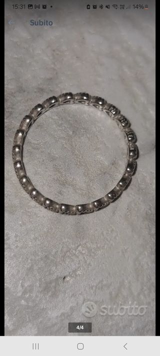 Anello Pandora Cuori Argento 925