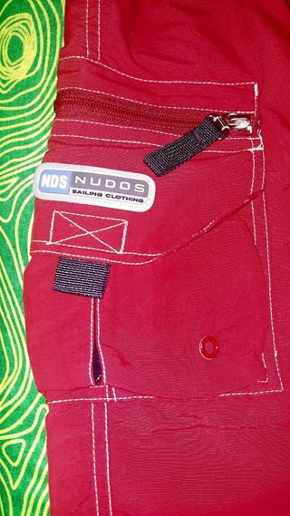 Bañador Nudos rojo hombre