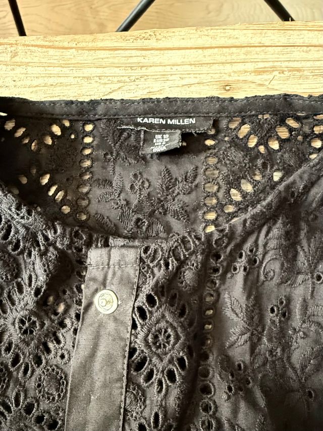 Cazadora negra Karen Millen