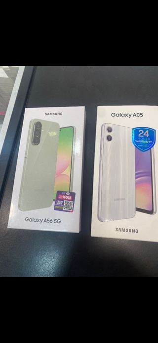 Samsung Galaxy A56 5G - 128GB y Samsung ao5 64g