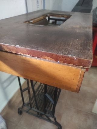 Pie Máquina Coser WERTHEIM