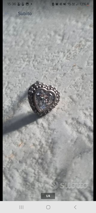 Orecchini Pandora 925 Argento - Cuori