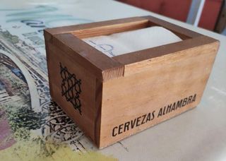 Servilletero Cervezas Alhambra