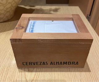 Servilletero Cervezas Alhambra