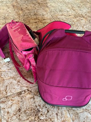 Carro Bebé Completo Rosa