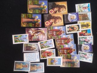 Estampas Religiosas Variadas en lote