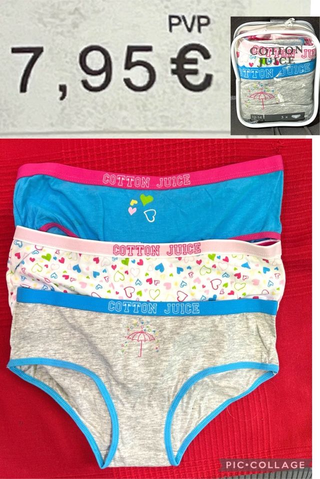 Ropa Interior Bragas Algodon Corte Ingles Ropa Interior Braguitas