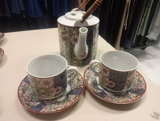 Set da tè giapponese vintage