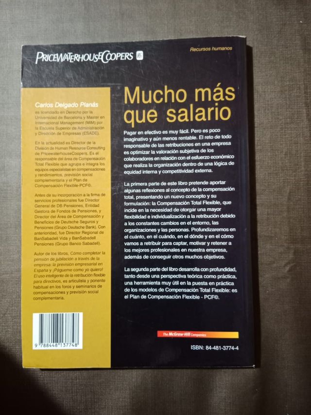 Mucho más que salario. Carlos Delgado Planás