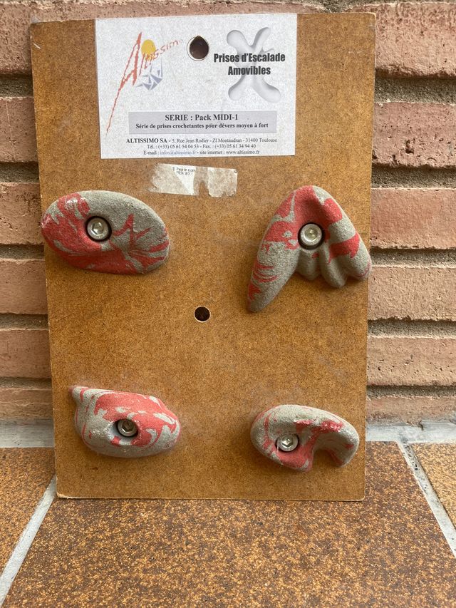 Presas escalada - Pack Midi-I (4 uds)