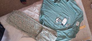 Pijama Snoopy Women's Secret - Verde