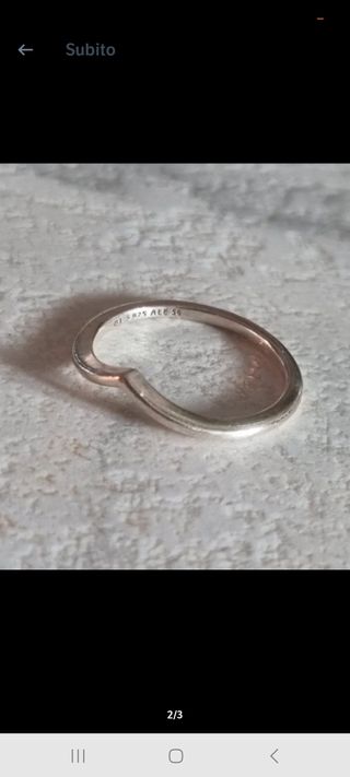 Anello Pandora Argento 925
