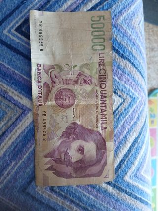 Banconota 50.000 Lire Italia