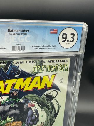 DC Batman #609  key First App HUSH 9.3 EGC