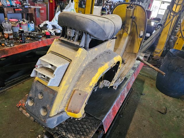 Chasis Vespa FL 125 sin papeles