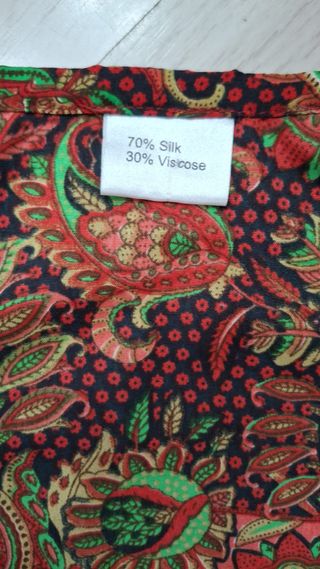 Kimono seda 70% | Rojo