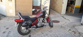 Kawasaki Vulcan EN500 roja