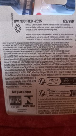 Hot Wheels Renault Espace F1 - 2025