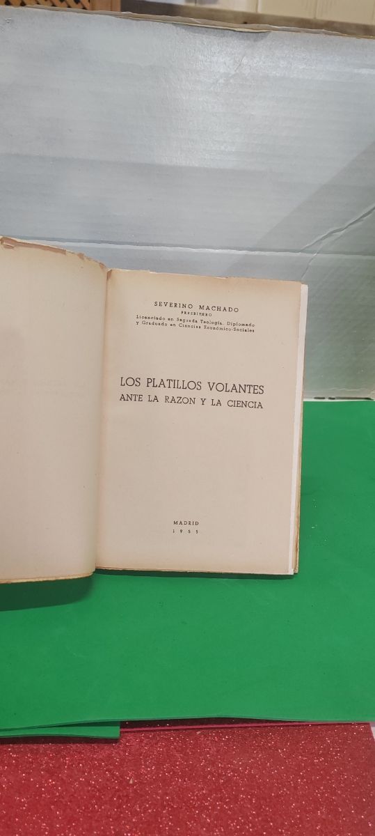 Los platillos volantes - Severino Machado 1955