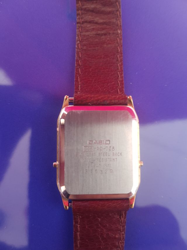 Orologio al quarzo vintage Casio