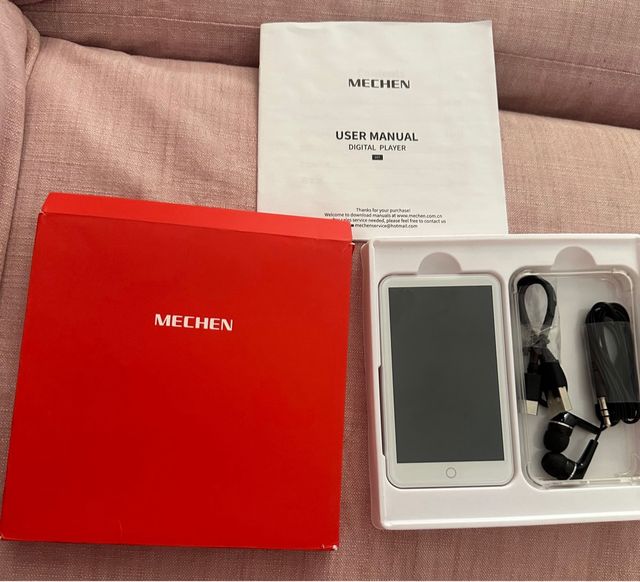 Reproductor MP3 MECHEN Android 9.0 Blanco