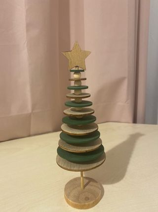Árbol Navidad Madera - Decorativo