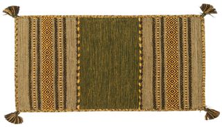140x70 CM KILIM Lavabile In LAVATRICE Colore Verde