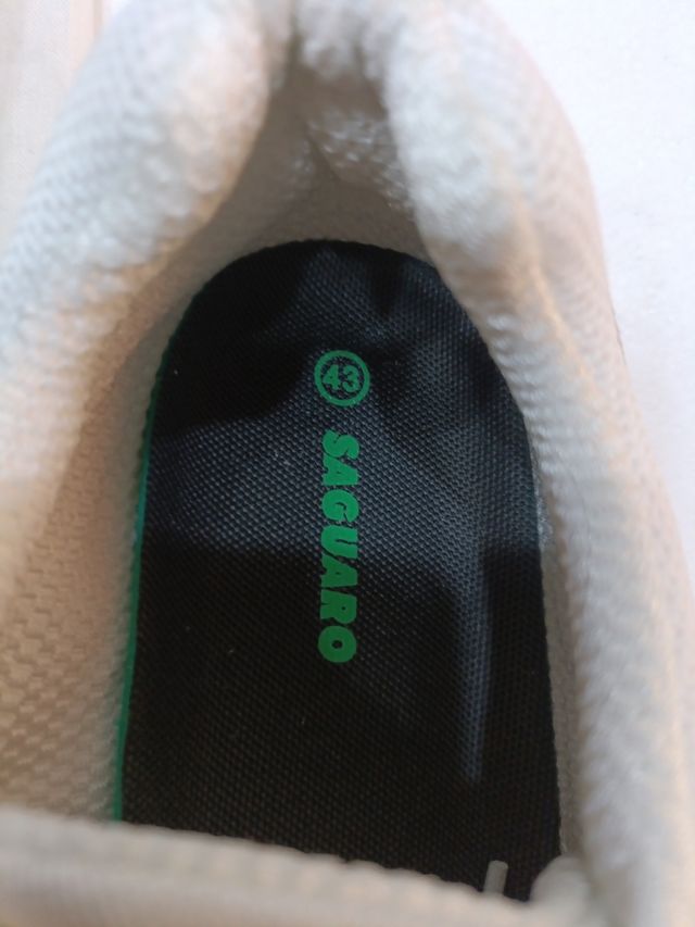 Zapatillas Saguaro Blancas/Gris - 43