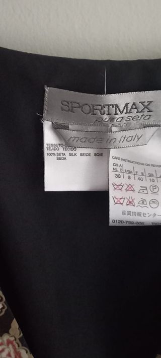 Abito vintage Sportmax seta